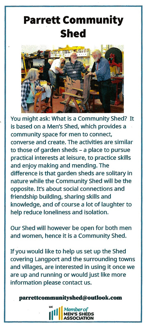 community shed proposed